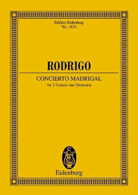 Calcraft |  Concierto Madrigal | Sonstiges |  Sack Fachmedien