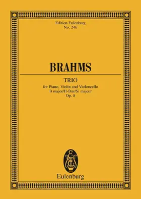 Brahms |  Trio B major | eBook | Sack Fachmedien