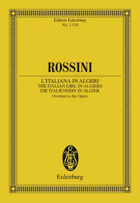 Rossini |  The Italian Girl in Algiers | eBook | Sack Fachmedien