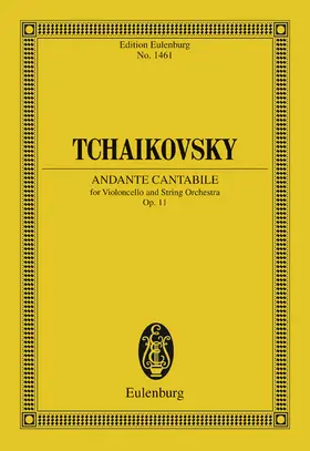 Tchaikovsky / Kohlhase |  Andante Cantabile B major | eBook | Sack Fachmedien