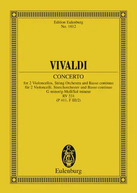 Vivaldi / Birtel |  Concerto G minor | eBook | Sack Fachmedien
