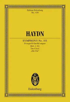 Haydn / Newstone |  Symphony No. 101 D major, "The Clock" | eBook | Sack Fachmedien