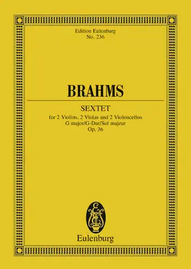 Brahms / Altmann |  String Sextet G major | eBook | Sack Fachmedien