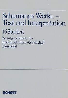  Schumanns Werke | Buch |  Sack Fachmedien