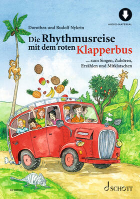 Nykrin |  Die Rhythmusreise mit dem roten Klapperbus | Buch |  Sack Fachmedien