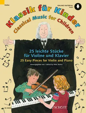 Mohrs |  Klassik für Kinder. 25 leichte Stücke. Violine und Klavier. | Buch |  Sack Fachmedien