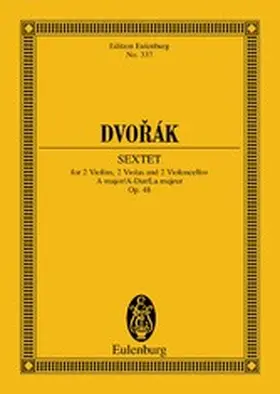 Dvorák / Dvorák |  Sextet A major | eBook | Sack Fachmedien
