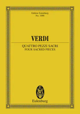 Verdi / Arnold |  Quattro Pezzi Sacri | eBook | Sack Fachmedien
