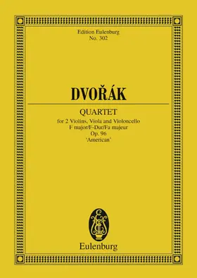 Dvorák / Dvorák |  String Quartet F major | eBook | Sack Fachmedien