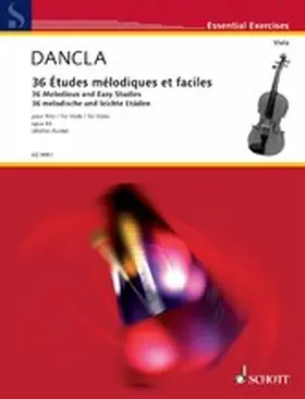 Dancla / Müller-Runte |  36 Melodious and Easy Studies | eBook | Sack Fachmedien