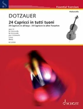 Dotzauer / Bonz |  24 Caprices in all keys | eBook | Sack Fachmedien