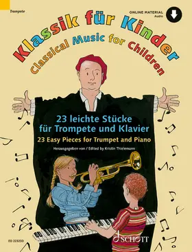 Thielemann |  Klassik für Kinder. 23 leichte Stücke für Trompete und Klavier | Buch |  Sack Fachmedien
