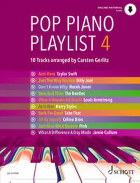  Pop Piano Playlist 4 | Sonstiges |  Sack Fachmedien