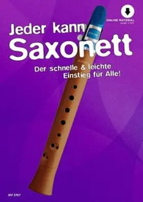 Hintermeier / Holzenkamp |  Jeder kann Saxonett | Buch |  Sack Fachmedien