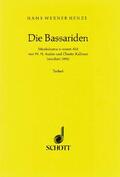  Die Bassariden | Buch |  Sack Fachmedien