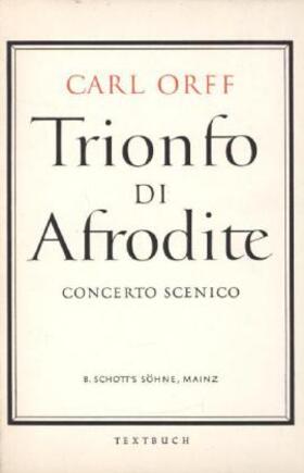  Trionfo di Afrodite | Buch |  Sack Fachmedien