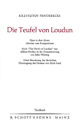  Die Teufel von Loudun | Buch |  Sack Fachmedien