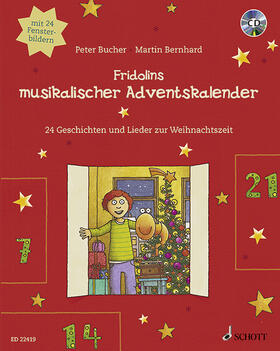 Bucher | Fridolins musikalischer Adventskalender | Buch | 978-3-7957-4454-0 | sack.de
