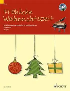  Fröhliche Weihnachtszeit für Klavier mit CD | Buch |  Sack Fachmedien