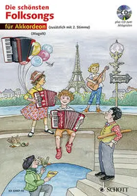 Magolt | Die schönsten Folksongs. 1-2 Akkordeons. Ausgabe mit CD. | Buch | 978-3-7957-4928-6 | sack.de