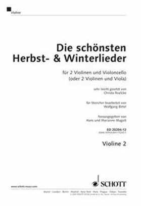 Magolt |  Die schönsten Herbst- und Winterlieder | Sonstiges |  Sack Fachmedien