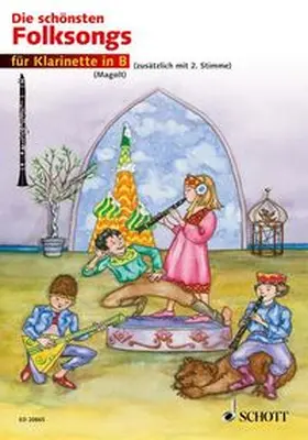 Magolt |  Die schönsten Folksongs/für Klarinette in B | Buch |  Sack Fachmedien