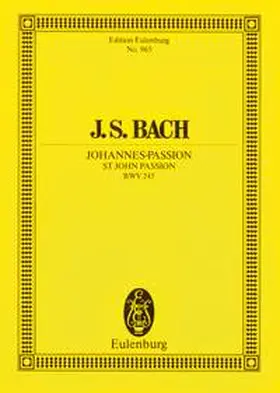 Schering |  Johannes-Passion | Sonstiges |  Sack Fachmedien