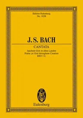 Schering |  Kantate Nr. 51 (Dominica 15 post Trinitatis et in ogni Tempo) | Sonstiges |  Sack Fachmedien