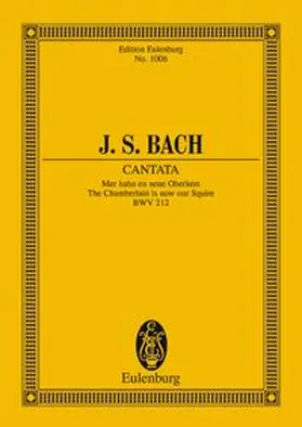 Alberti |  Kantate Nr. 212 (Bauern-Kantate) | Buch |  Sack Fachmedien