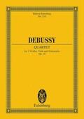 Alberti |  Debussy, C: Streichquartett g-Moll | Buch |  Sack Fachmedien