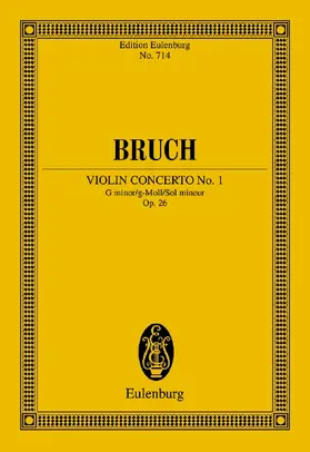 Clarke |  Violin Concerto No. 1 G minor | Buch |  Sack Fachmedien