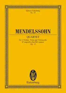  Streichquartett Es-Dur | Sonstiges |  Sack Fachmedien