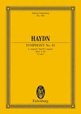 Praetorius |  Sinfonie Nr. 82 C-Dur, "L'Ours" | Buch |  Sack Fachmedien