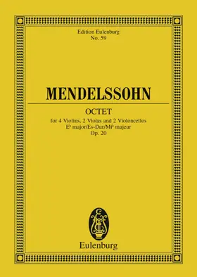 Bartholdy |  Octet Eb major | eBook | Sack Fachmedien