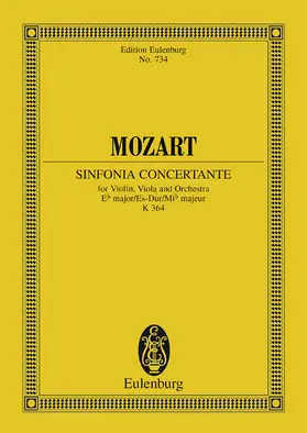 Mozart |  Sinfonia concertante Eb major | eBook | Sack Fachmedien