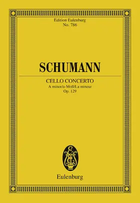 Schumann / Hochkofler |  Cello Concerto | eBook | Sack Fachmedien