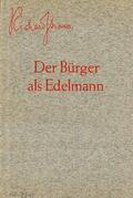  Der Bürger als Edelmann | Buch |  Sack Fachmedien
