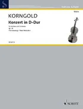  Konzert D-Dur. Klavierauszug mit Solostimme. | Buch |  Sack Fachmedien