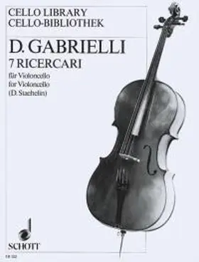 Staehelein |  7 Ricercari Violoncello. | Buch |  Sack Fachmedien