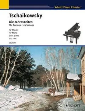 Korabel'nikova / Vajdman | Die Jahreszeiten op. 37bis | Buch | 978-3-7957-9624-2 | www.sack.de