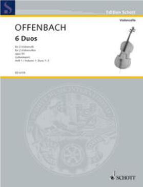 Lebermann |  6 Duos. 1. bis 3. Lage. Band 1. op. 50. 2 Violoncelli. | Buch |  Sack Fachmedien