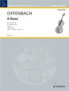 Lebermann |  6 Duos. 1. bis 3. Lage. Band 1. op. 50. 2 Violoncelli. | Buch |  Sack Fachmedien
