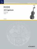 Rostal |  24 Capricen. Viola. | Buch |  Sack Fachmedien