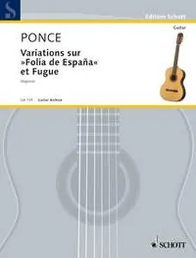Segovia |  Variations sur "Folia de España" et Fugue | Buch |  Sack Fachmedien