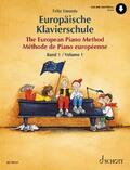 Emonts |  Europäische Klavierschule Band 1 | Buch |  Sack Fachmedien