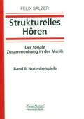 Salzer / Schaal |  Strukturelles Hören - Der tonale Zusammenhang in der Musik | Buch |  Sack Fachmedien