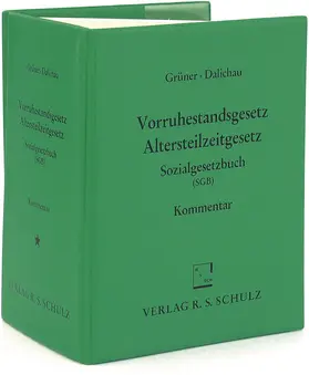 Dalichau / Grüner |  Vorruhestandsgesetz Altersteilzeitgesetz | Loseblattwerk |  Sack Fachmedien