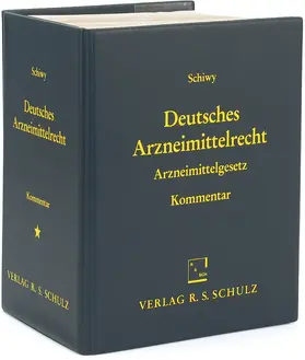 Schiwy |  Deutsches Arzneimittelrecht | Loseblattwerk |  Sack Fachmedien