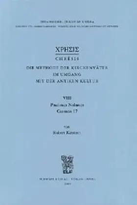 Kirstein |  Paulinus Nolanus, Carmen 17 | Buch |  Sack Fachmedien
