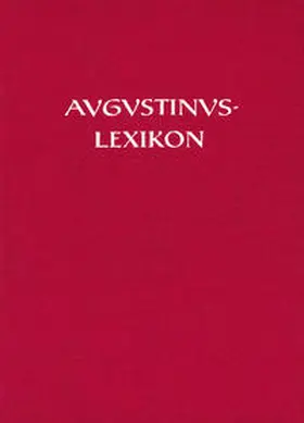 Mayer / Feldmann / Geerlings |  AL - Augustinus-Lexikon / Cor-Fides / Fasc. 1-8 | Buch |  Sack Fachmedien